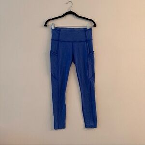 Lululemon Blue Tie Dye Leggings Size 6